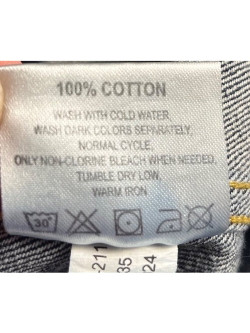 C.C. Filson Mens XL Indigo Denim Western Snap Shirt Style 12024 Made In India - Picture 10 of 16